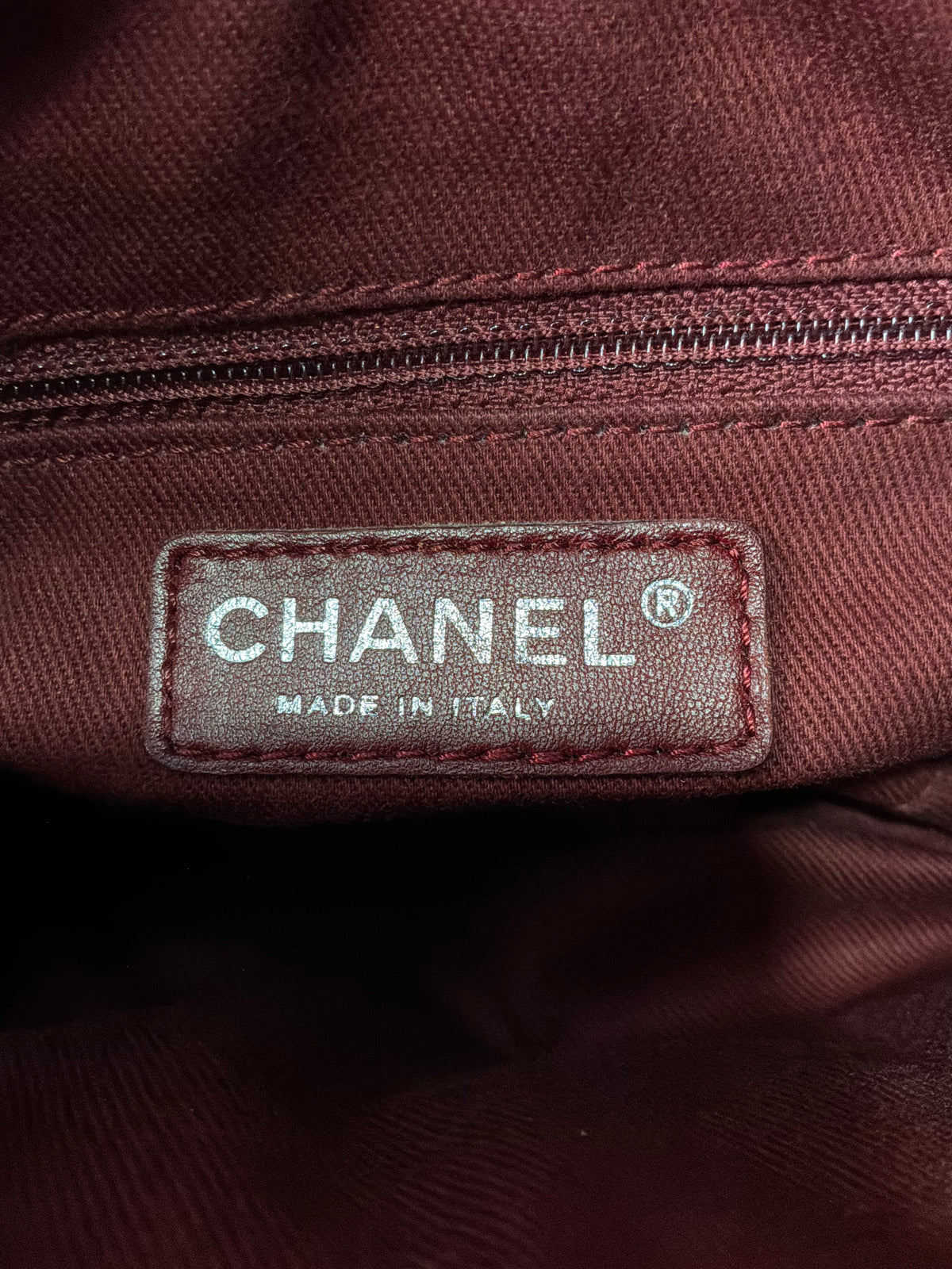 Chanel Cambon Ligne Pochette Chain Strap Bag