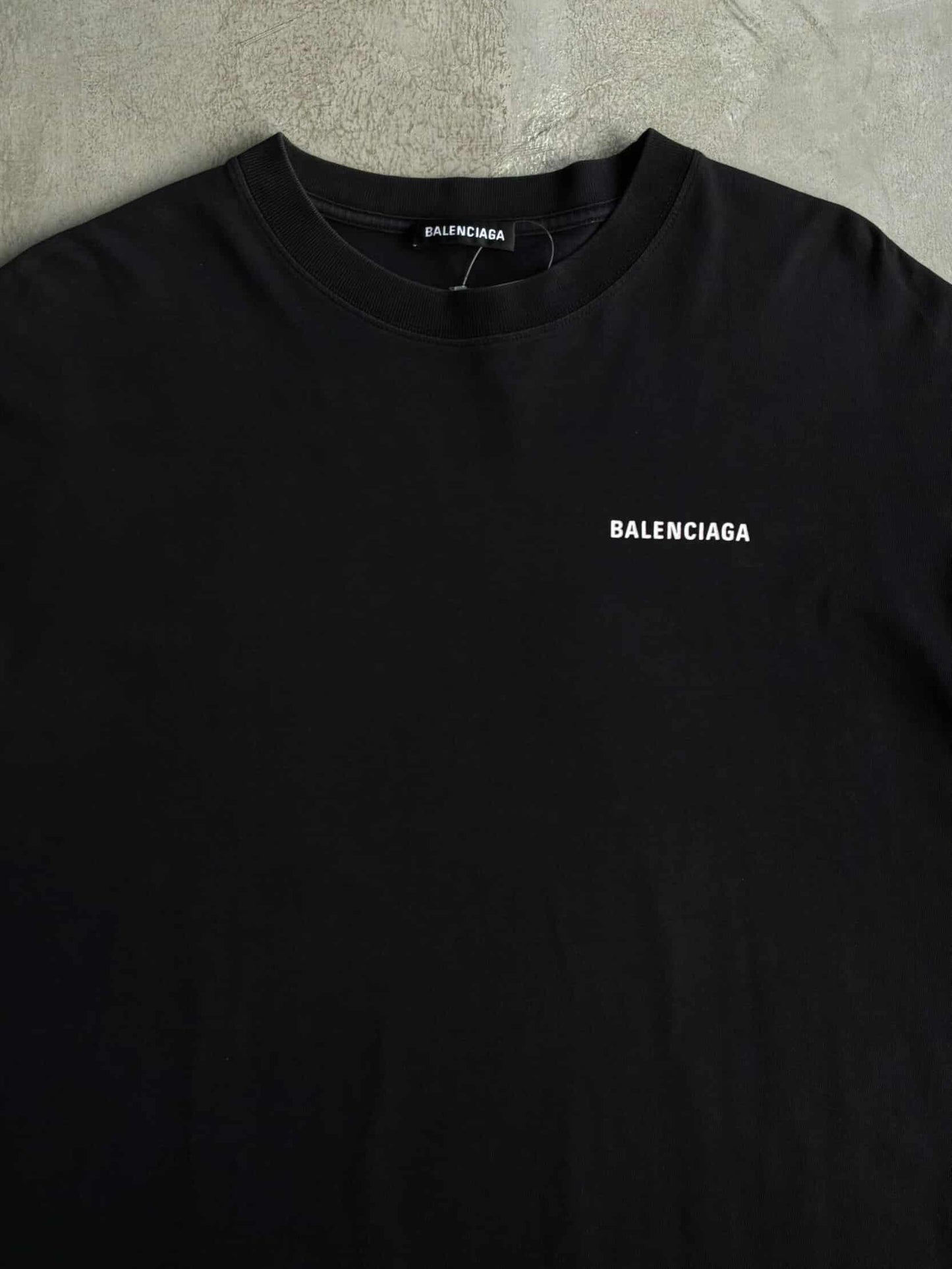Balenciaga Mullet Script Tee