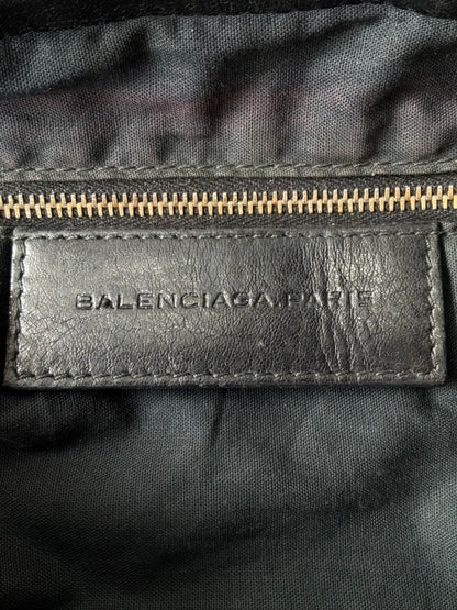 Balenciaga Classic City Black on Gold Giant 21 Lambskin Bag