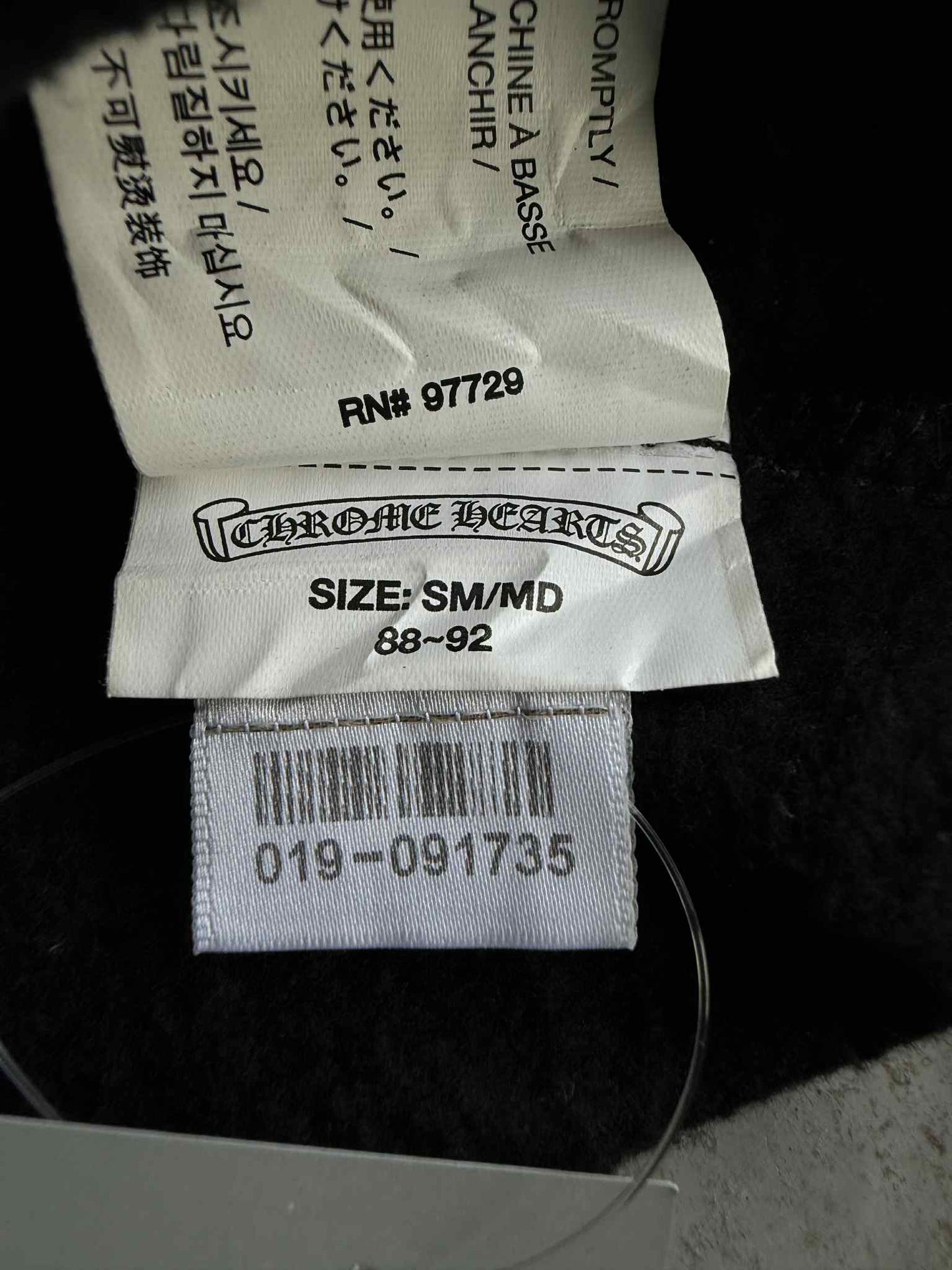 Chrome Hearts Bella Hadid Cropped Hoodie