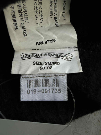 Chrome Hearts Bella Hadid Cropped Hoodie