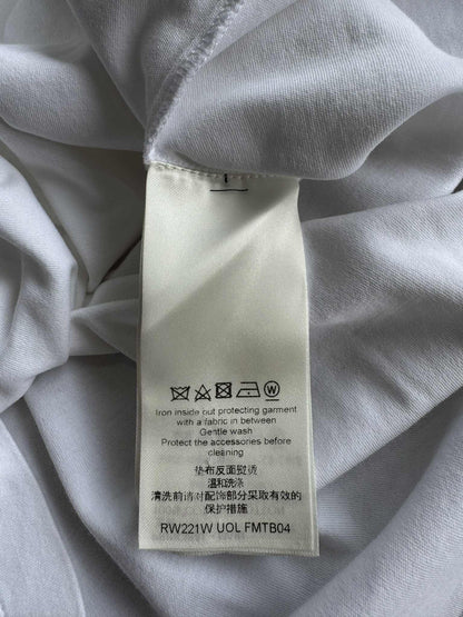 Louis Vuitton white Logo Embroidered shirt