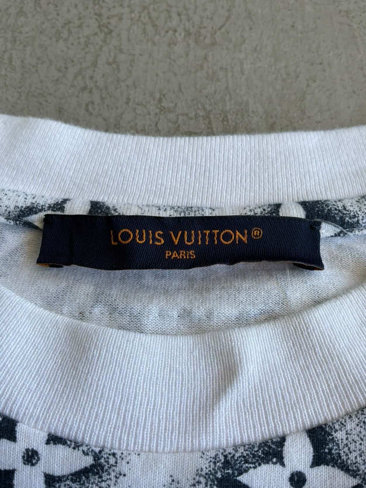 Louis Vuitton White Monogram Tee