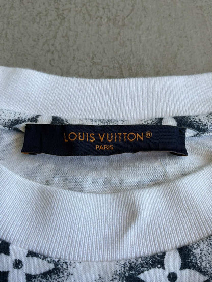 Louis Vuitton White Monogram Tee