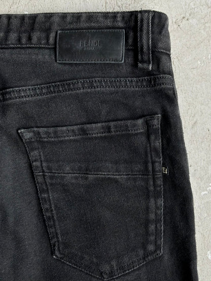 Fendi Karl Lagerfeld Denim Pants