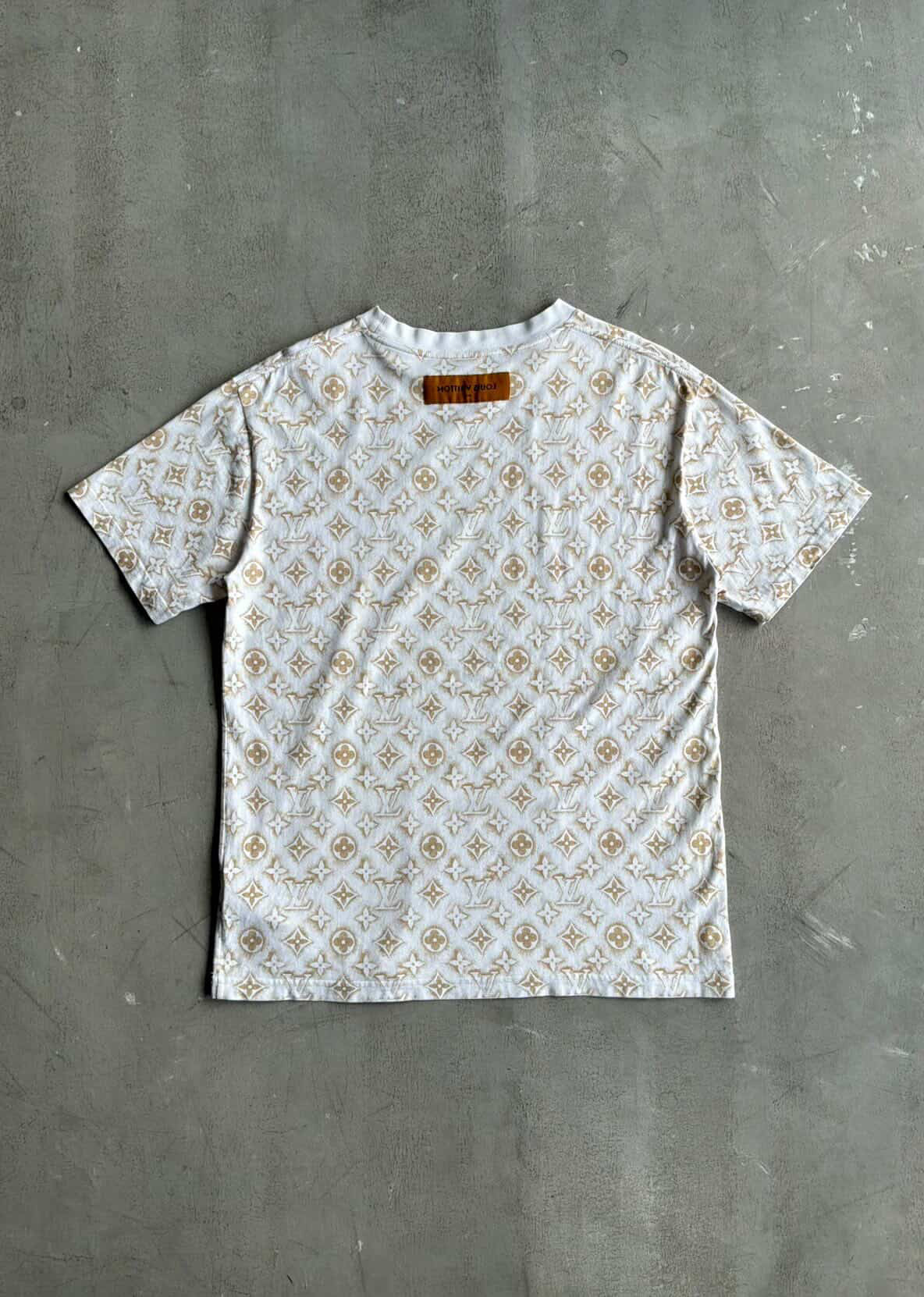 Louis Vuitton White Monogram Tee