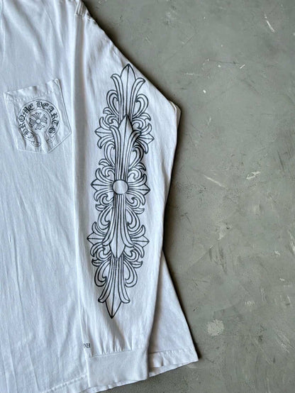 90s Chrome Hearts Hongkong Exclusive Floral Longsleeves
