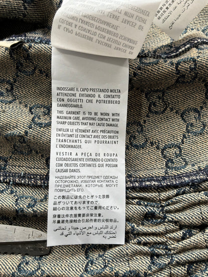 Gucci Denim Monogram Coat