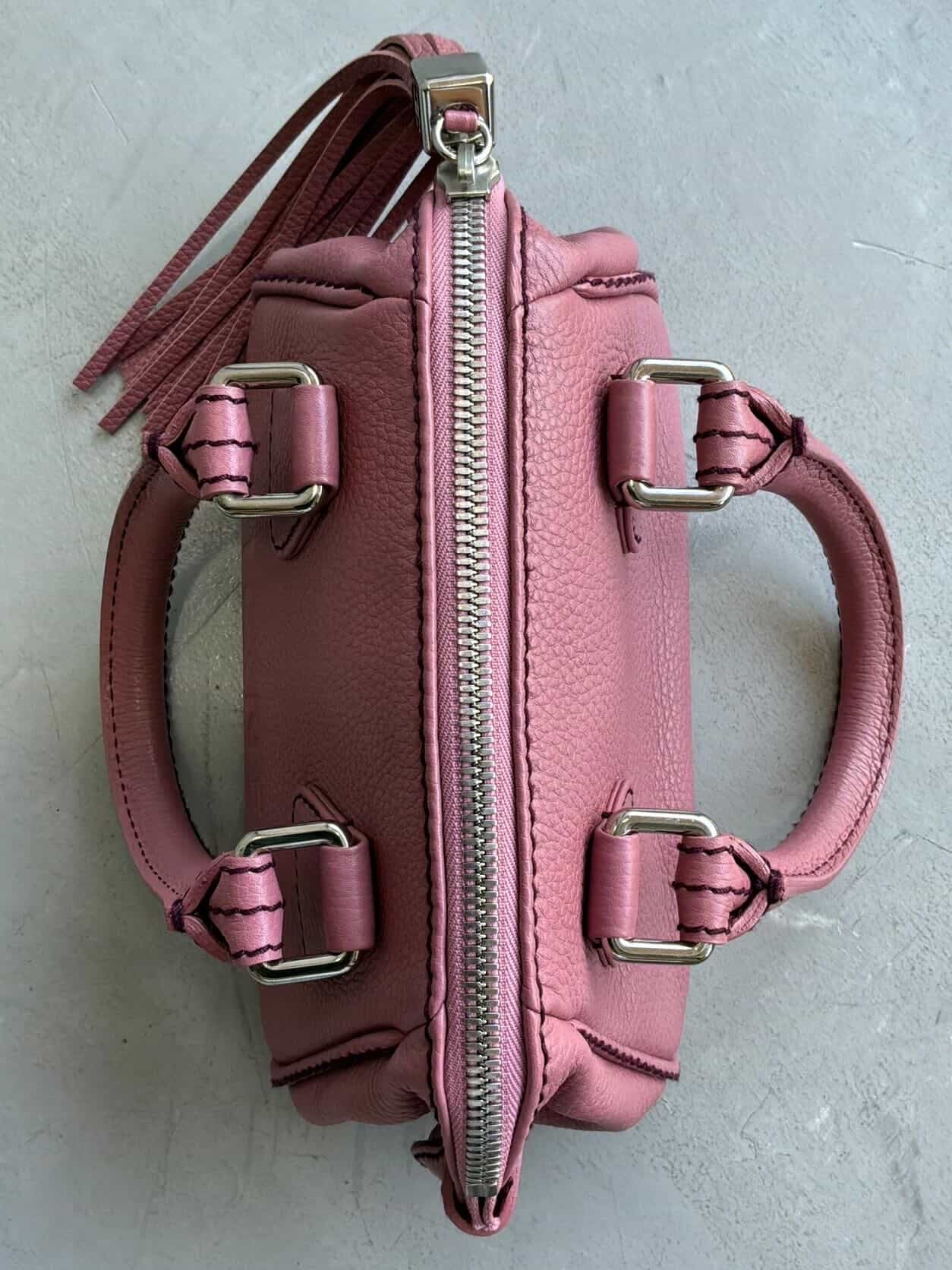 Chanel LAX Tassel Caviar Mini Bowler Bag