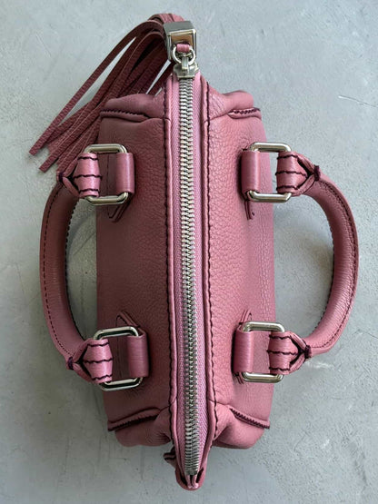 Chanel LAX Tassel Caviar Mini Bowler Bag