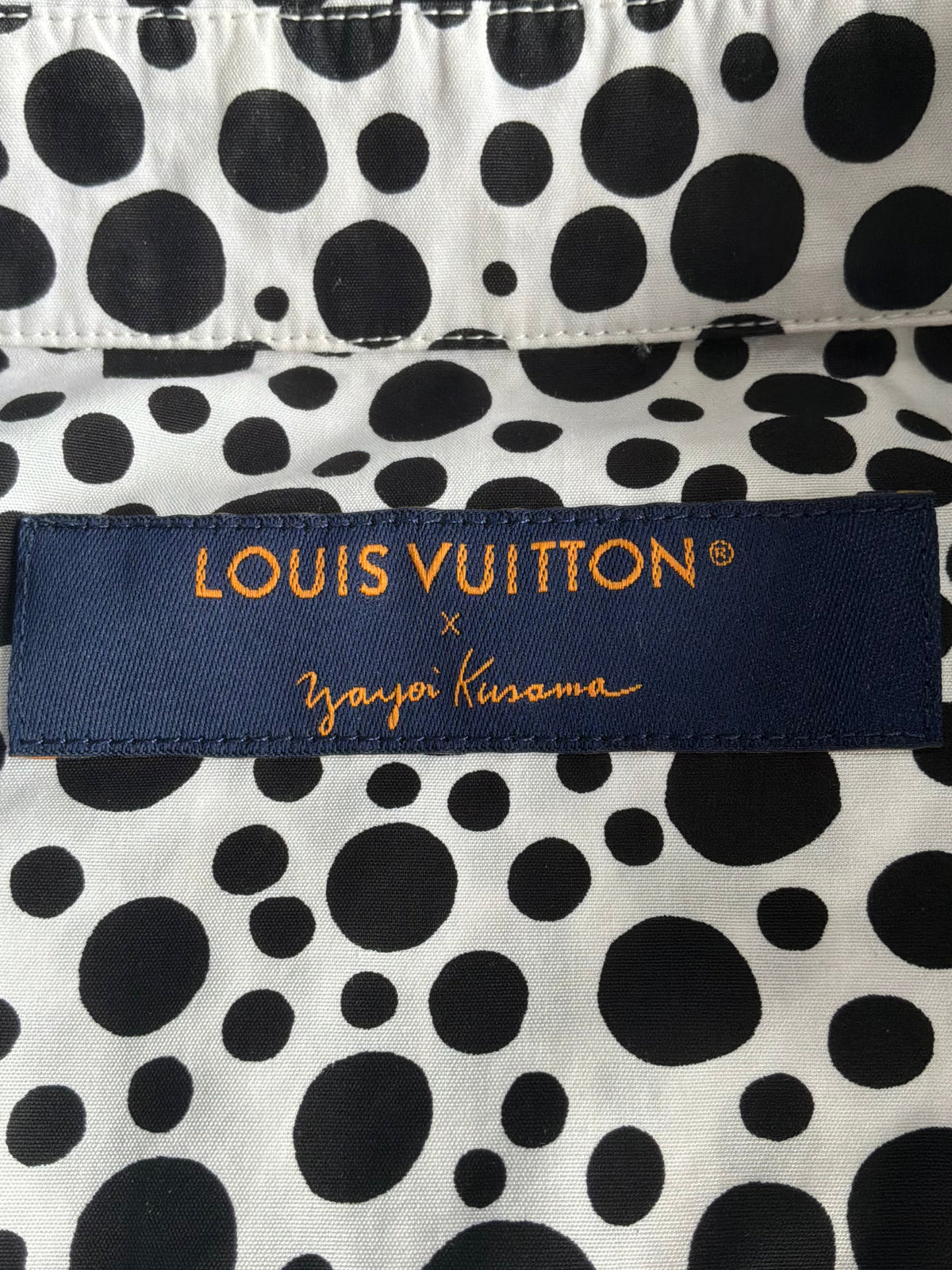 Louis Vuitton X Yayoi Kusama Polka Zip Up Shirt
