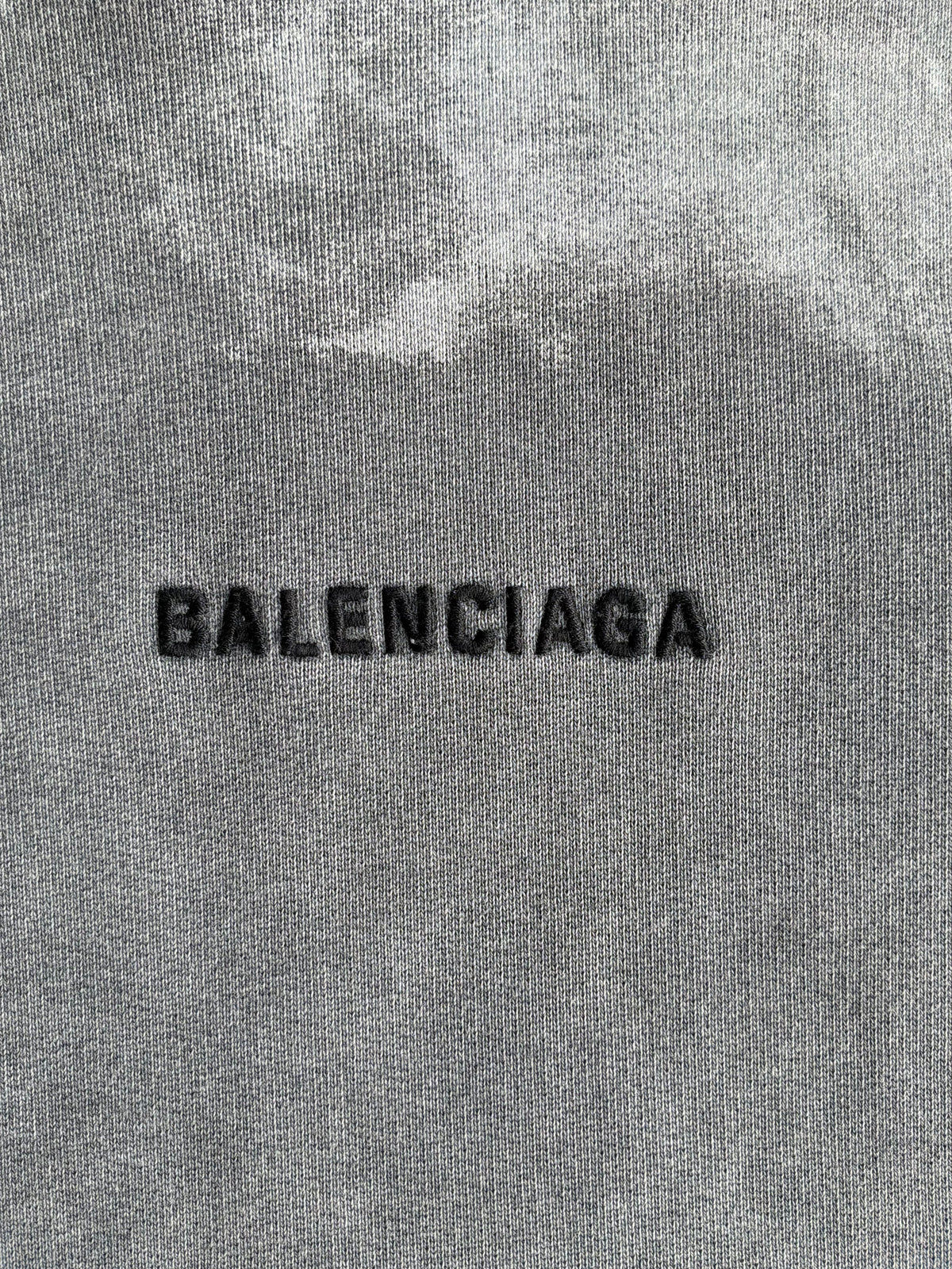 Balenciaga Tie Dye Distressed Hoodie