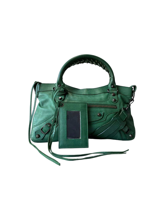 Balenciaga Le First 10th Anniversary Lizard Skin Bag