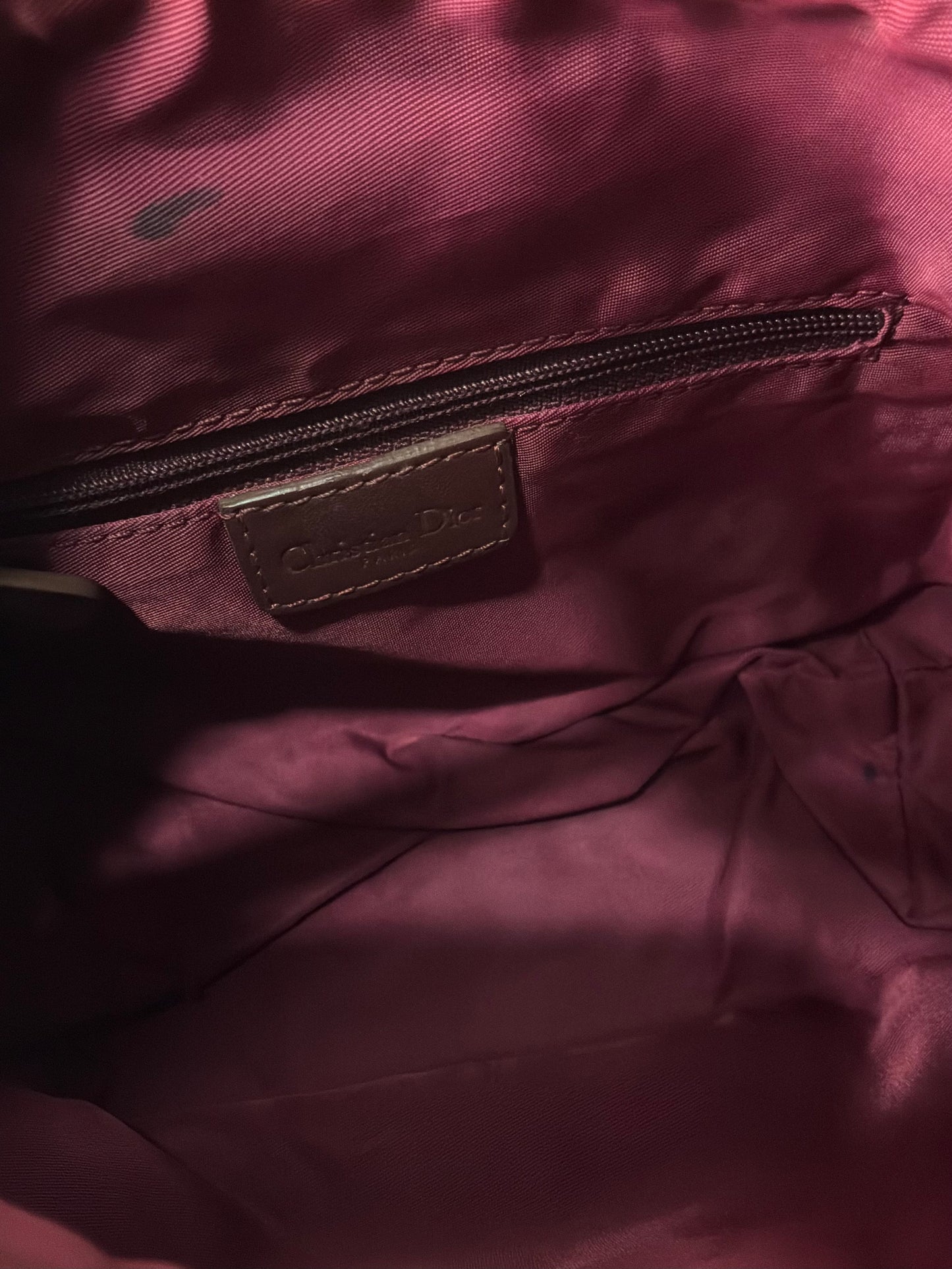 Dior Pink Trotter Pochette Bag