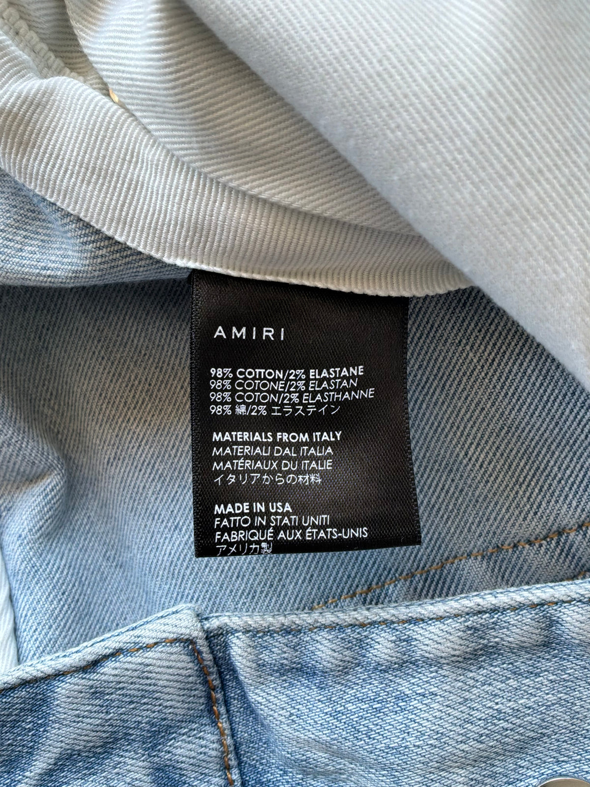 Amiri Tie Dye MX1 Jeans