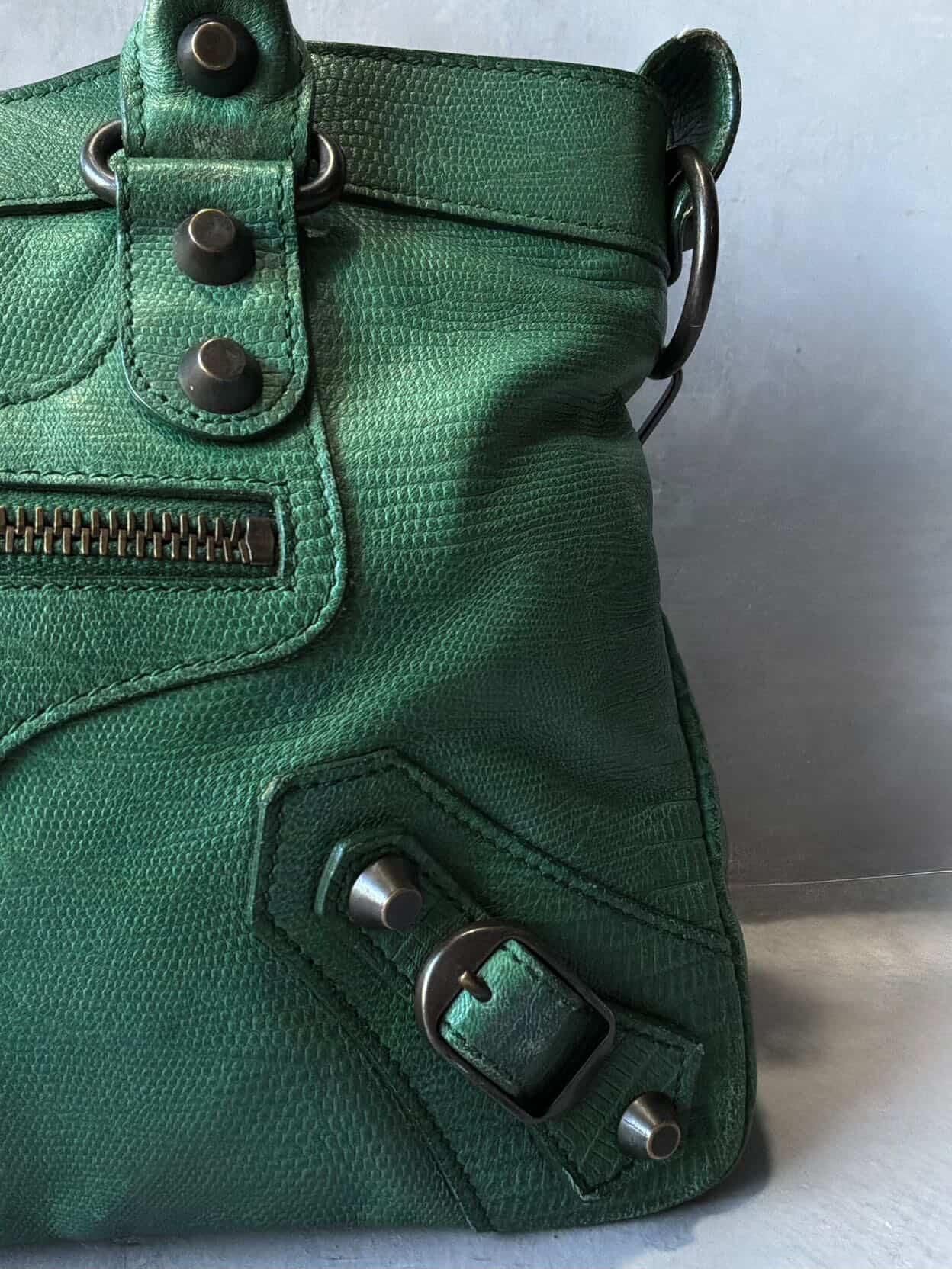 Balenciaga Le First 10th Anniversary Lizard Skin Bag