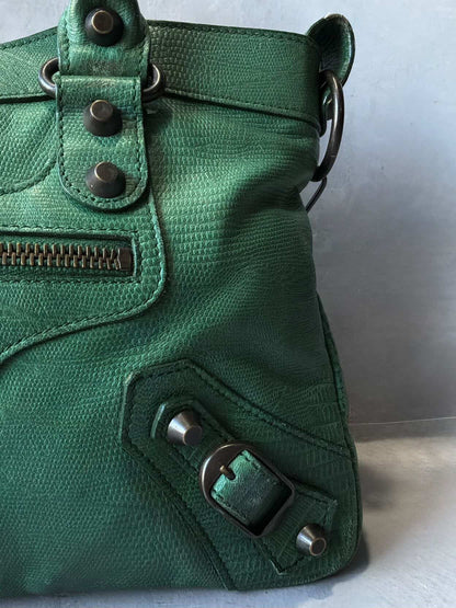 Balenciaga Le First 10th Anniversary Lizard Skin Bag