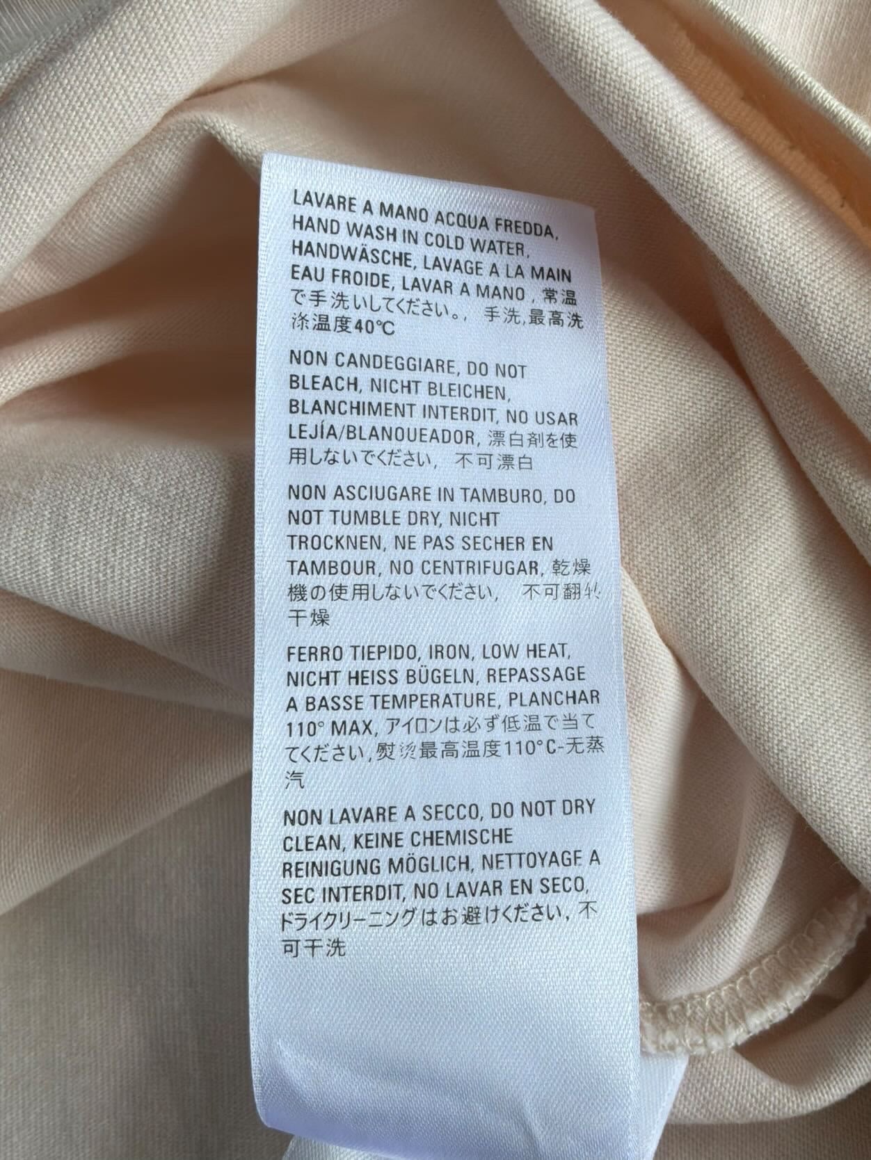 Balenciaga Embroidered Chest Logo Tee