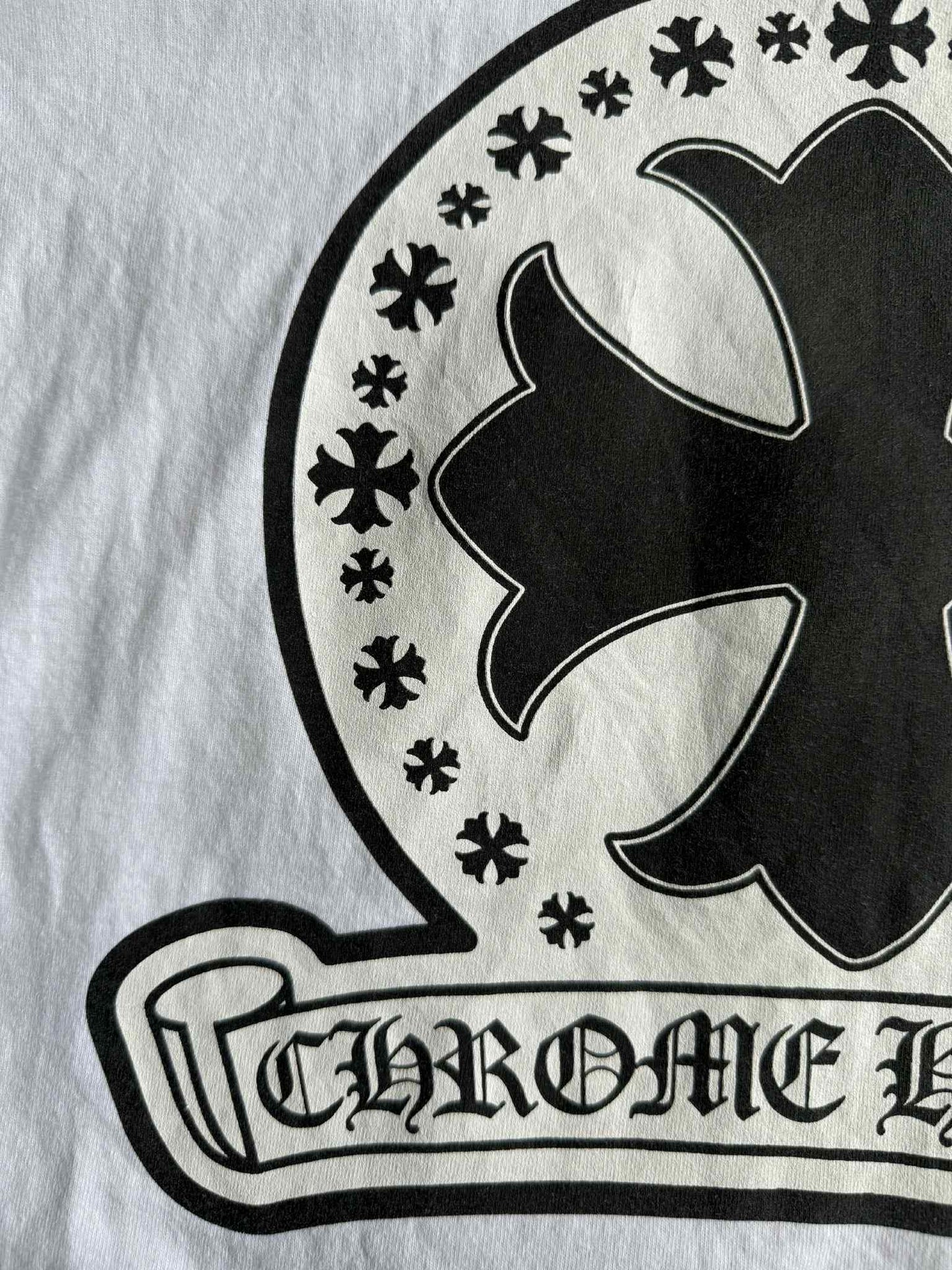 Chrome Hearts Vintage Hollywood Seal Logo Pocket Tee