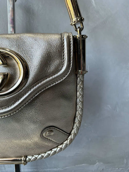 Gucci Metallic Fringe Handbag