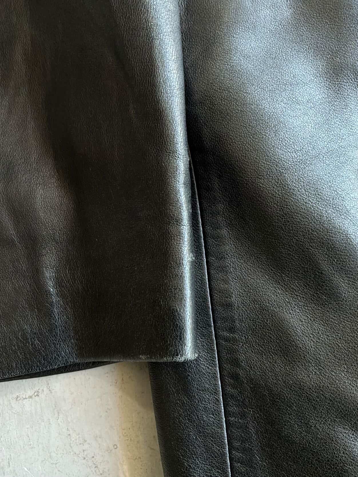 Balenciaga Vintage Leather Coat