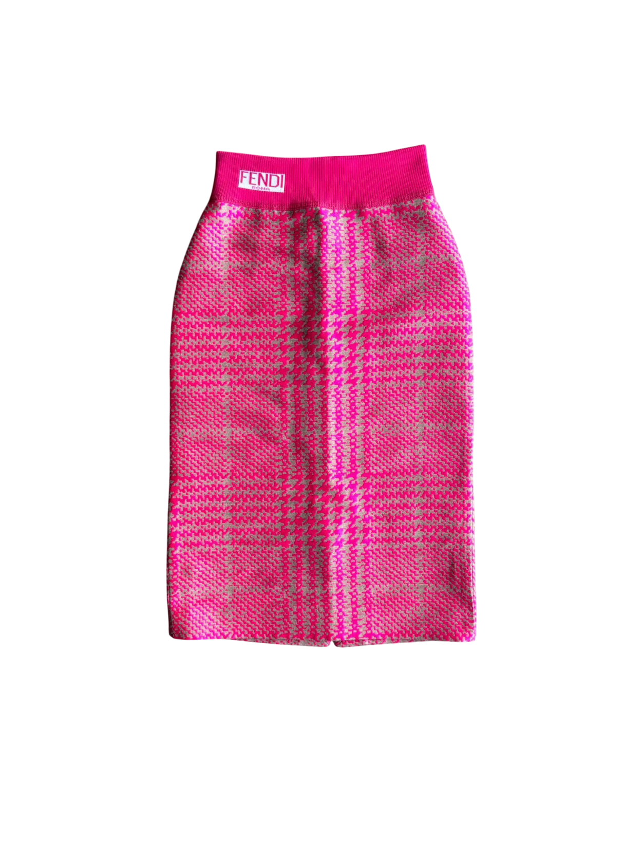 Fendi Pink Long Skirt