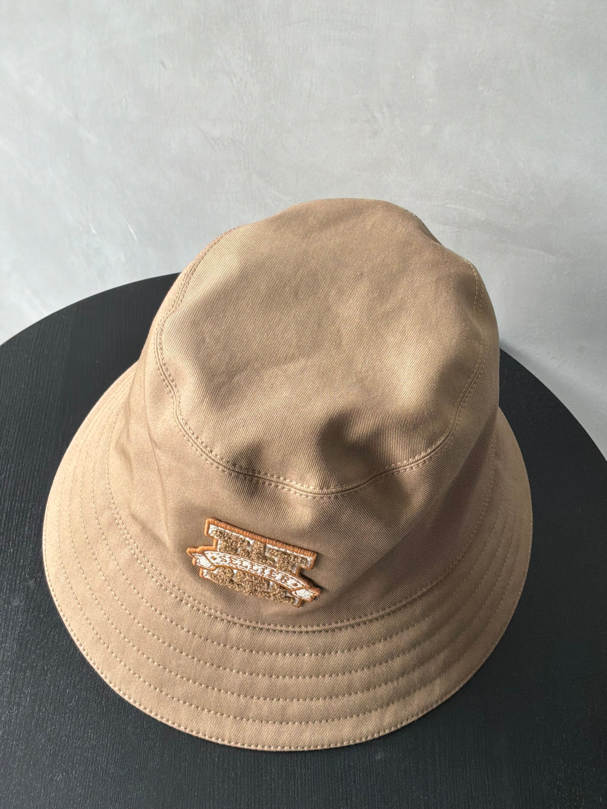 Hermes H Sellier Patch Bucket Hat