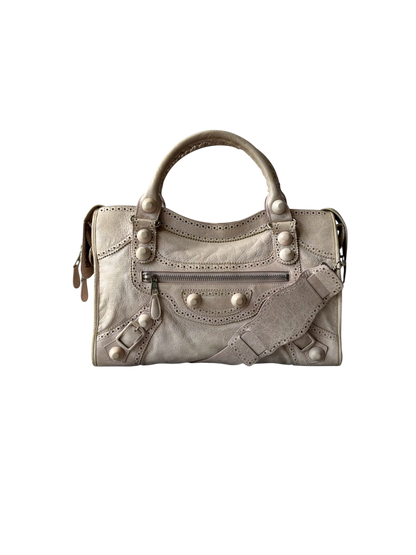 Balenciaga Classic City Light Pink on Brouges Lambskin Bag