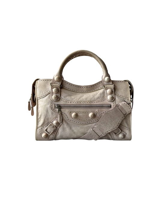 Balenciaga Classic City Light Pink on Brouges Lambskin Bag