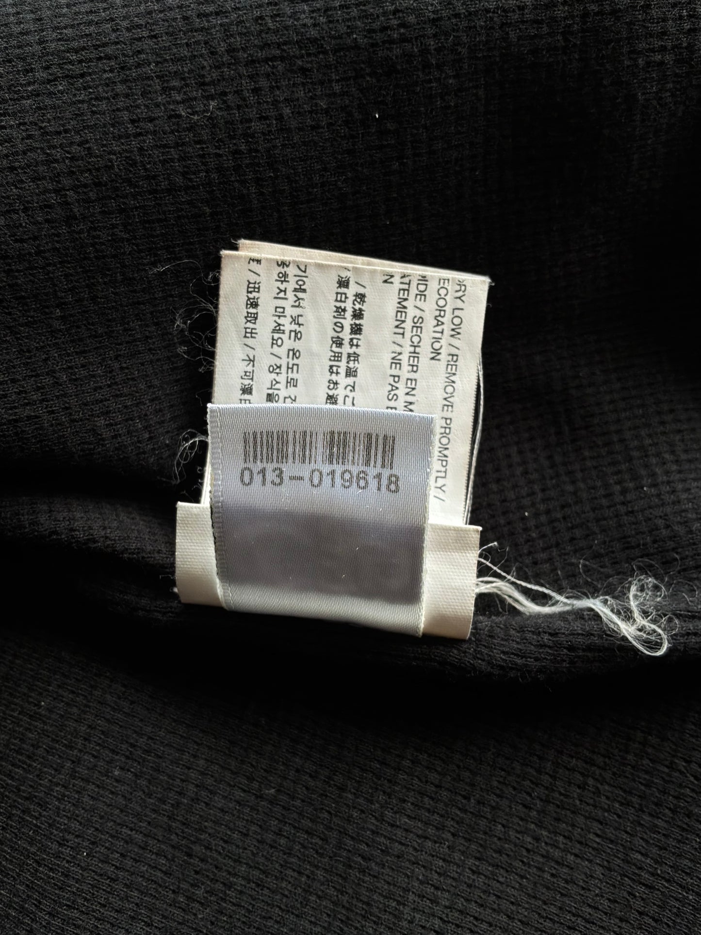 Chrome Hearts FUCK YOU Horseshoe Thermal Zip Hoodie