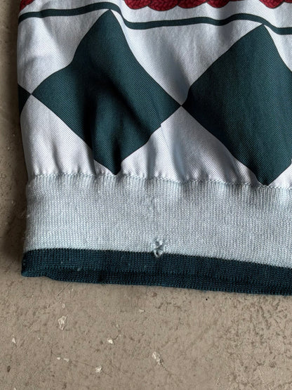 Hermes Margiela Era Shoulder Zip Blue Vest