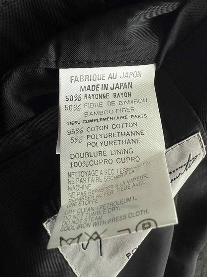 Vintage Balmain Quilted Cropped Leather Jacket