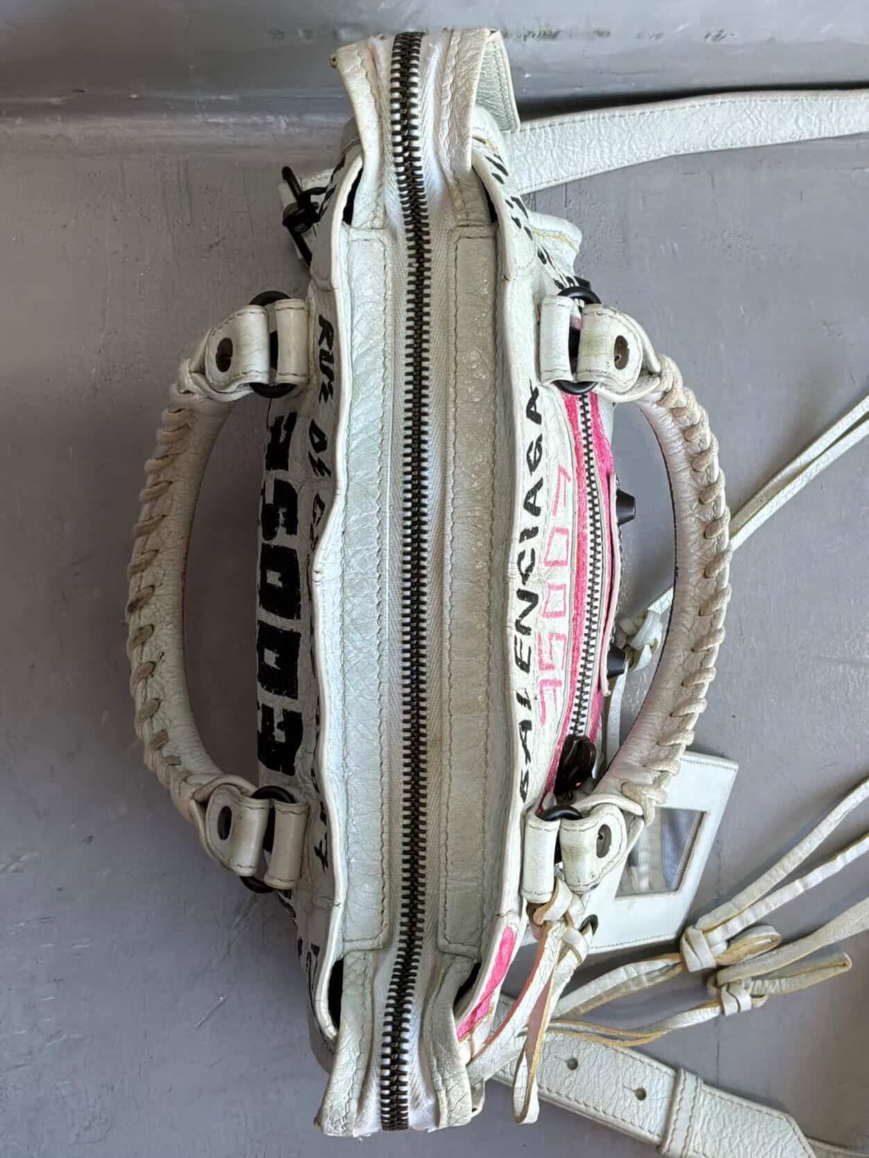 Balenciaga Classic City Graffiti Mini