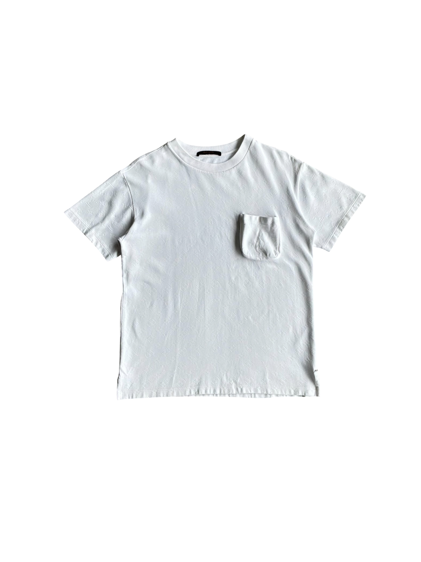 Louis Vuitton 3D Monogram White Tee