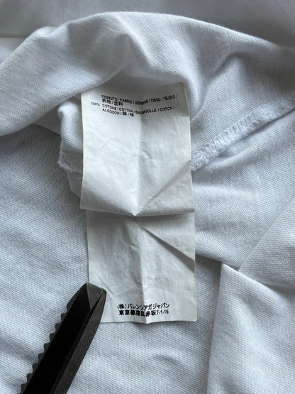 Balenciaga Mode Script White Tee