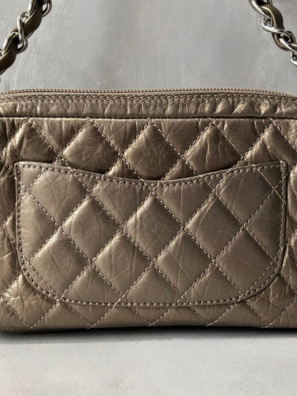 Chanel Cambon Ligne Pochette Chain Strap Bag
