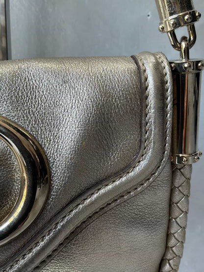 Gucci Metallic Fringe Handbag