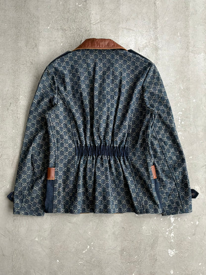 Gucci Denim Monogram Coat
