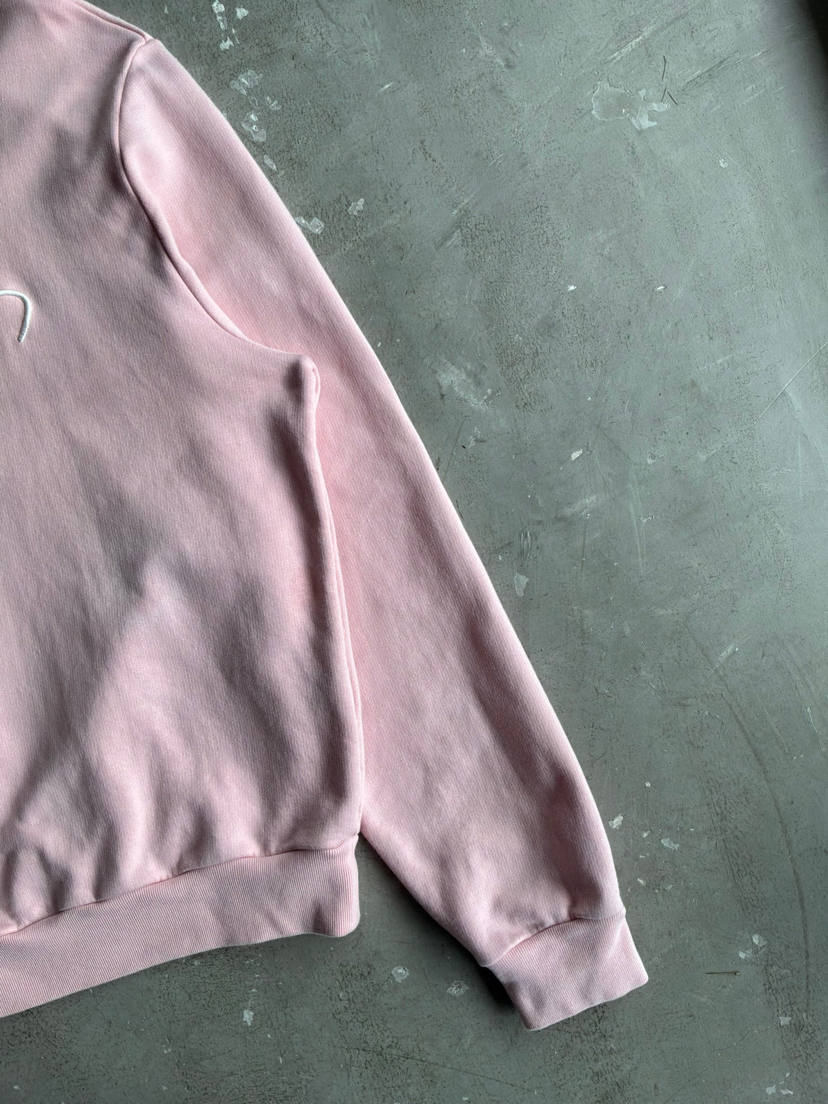 Louis Vuitton Embroidered Cursive Print Crewneck