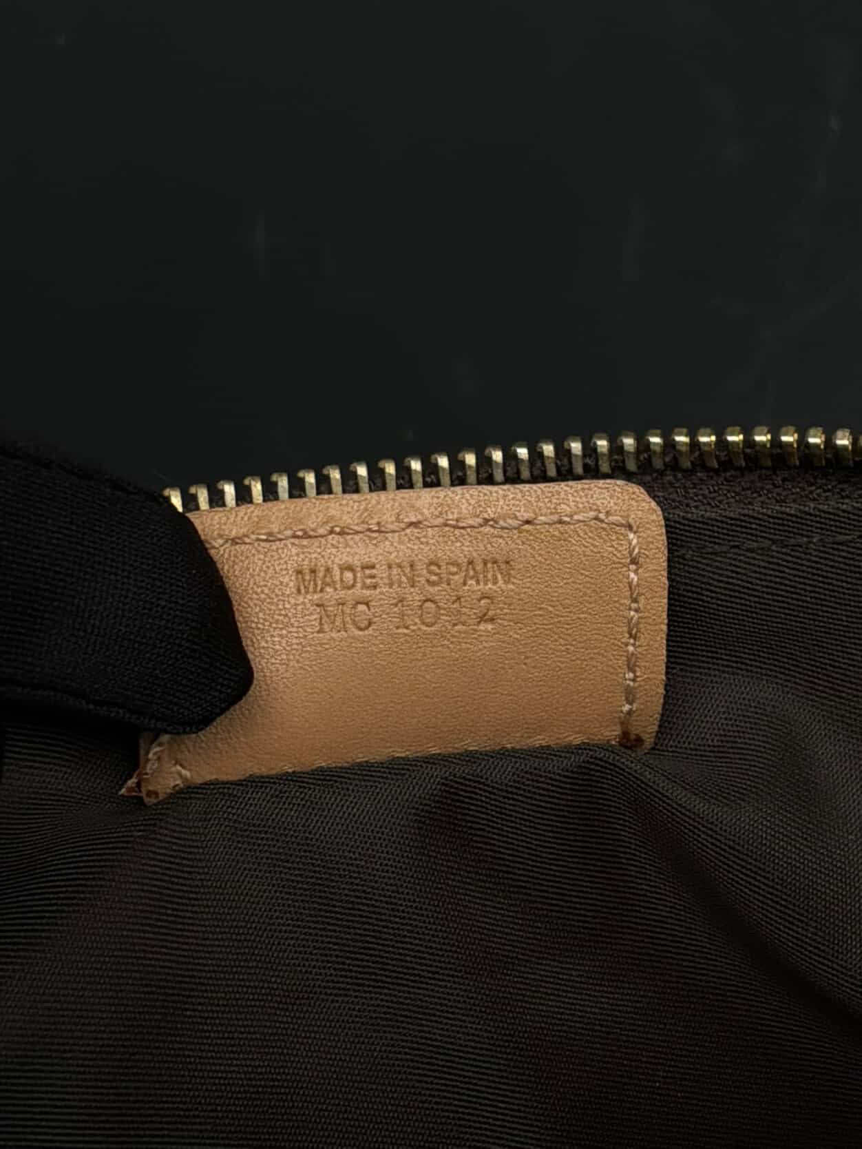 Dior Vintage Brown Oblique Saddle Bag