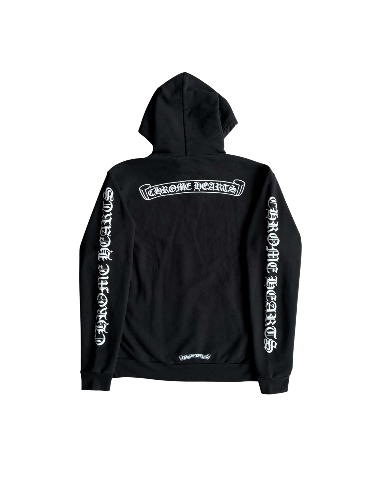 Chrome Hearts Scroll Logo Pullover Hoodie