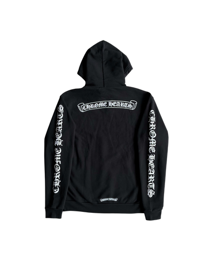 Chrome Hearts Scroll Logo Pullover Hoodie