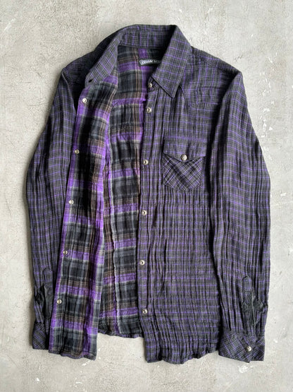 Vintage Chrome Hearts Fleur Cross Patch Flannel
