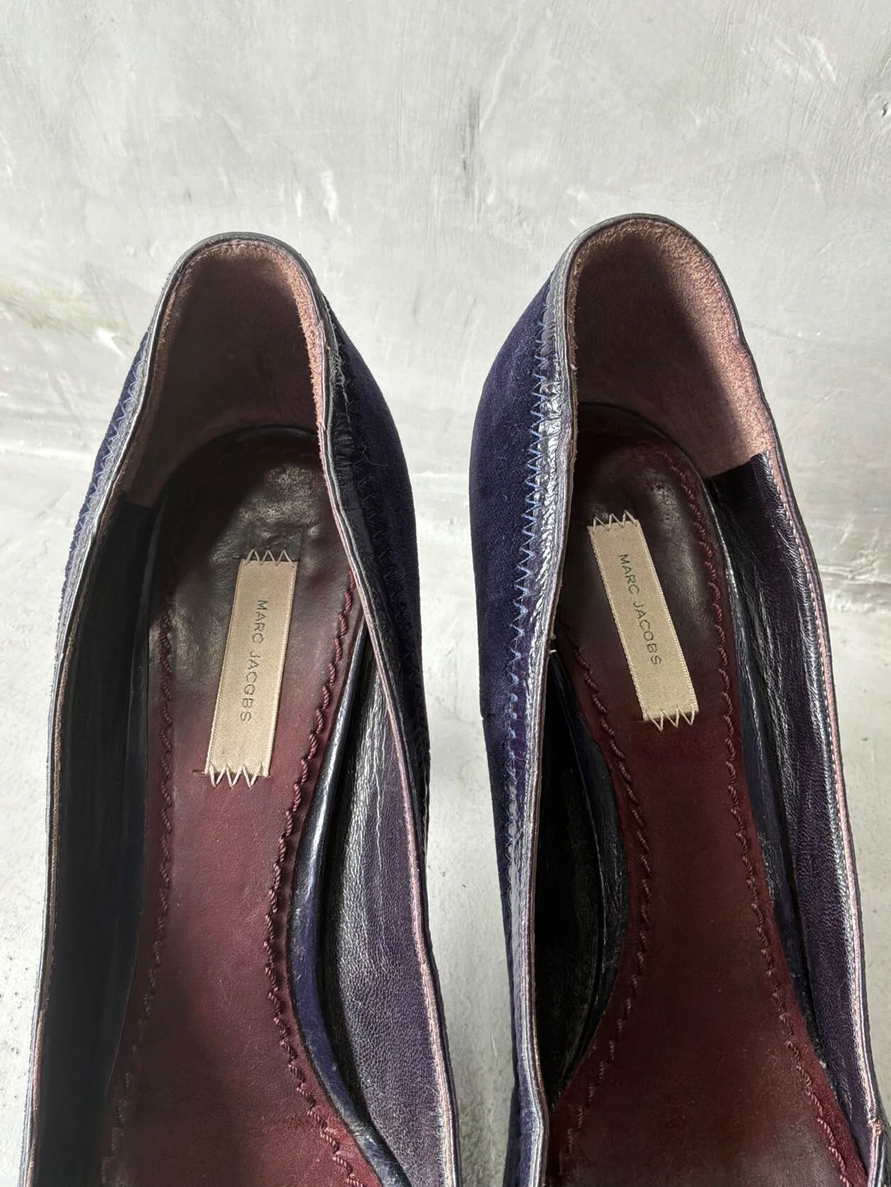 Marc Jacobs Velvet Pumps Heel