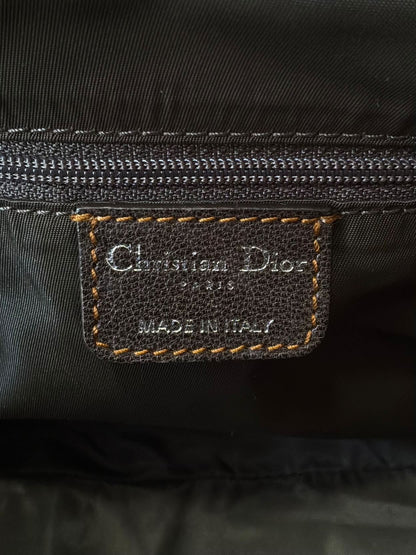 Dior Trotter Leather Boston Bag