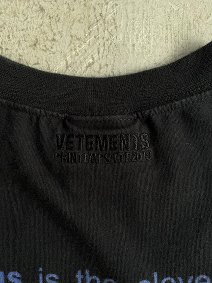 Vetements Aquarius Zodiac Tee