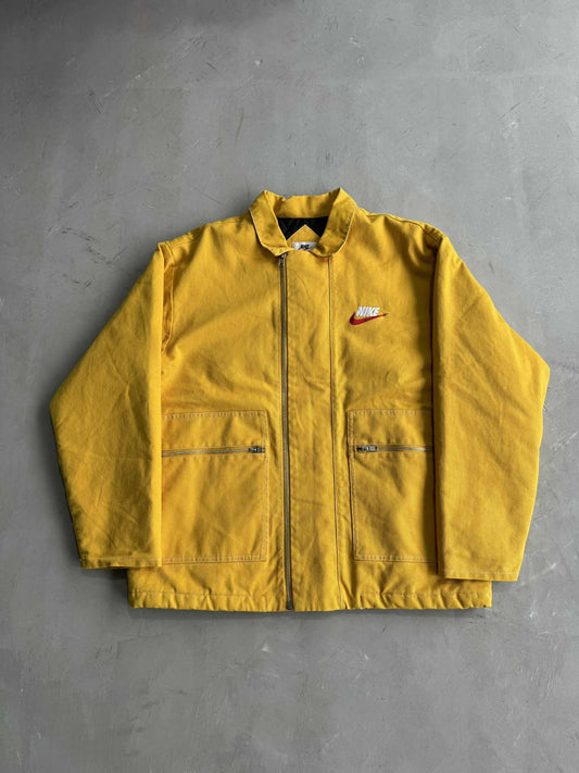 Nike x Supreme Double zip Quilted Work Jacket