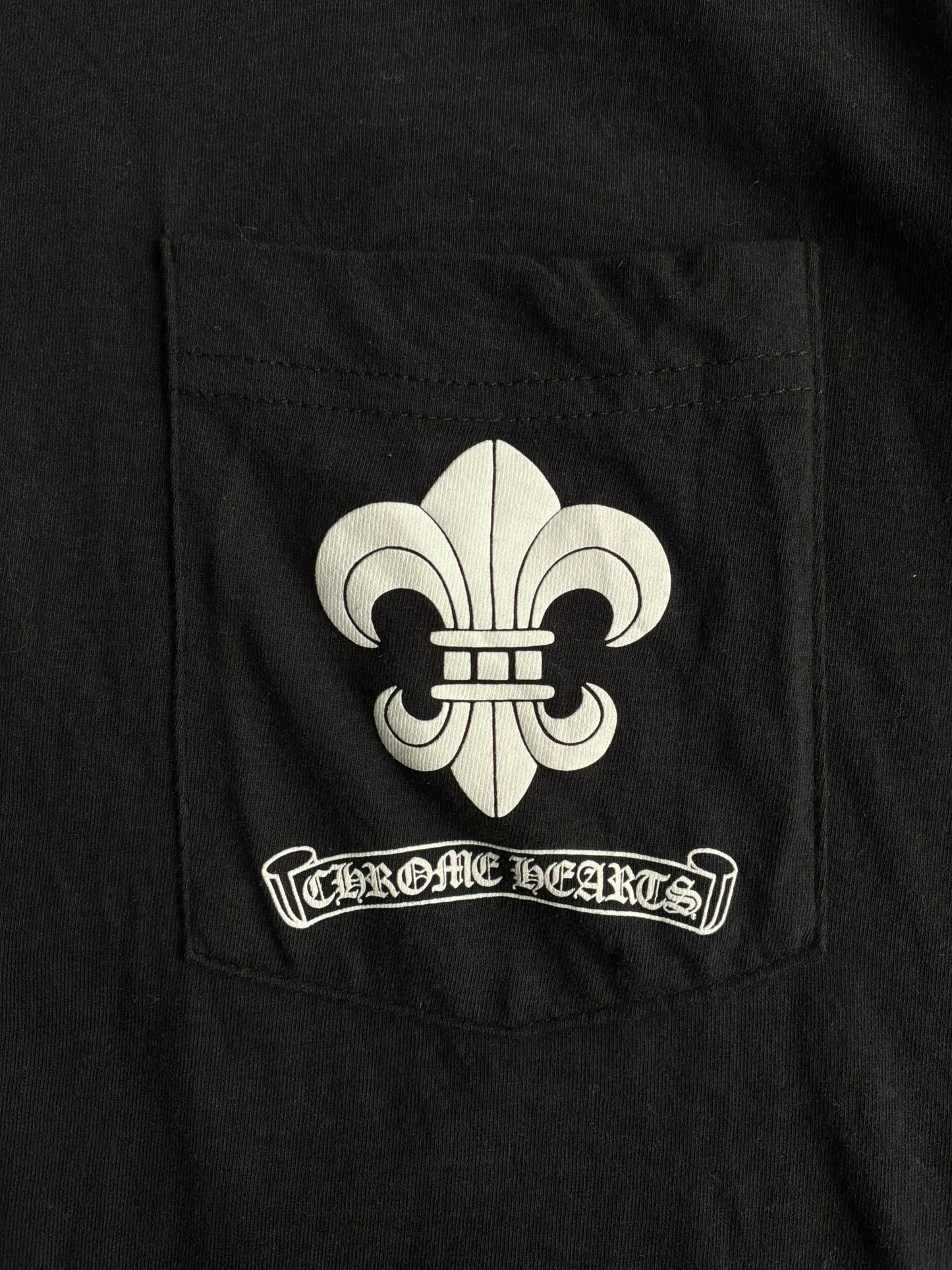 Chrome Hearts Tri Scout Black Tee