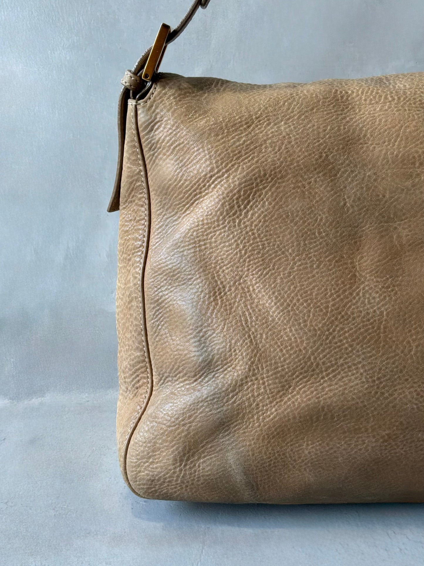Fendi Mamma Baguette Brown Bag