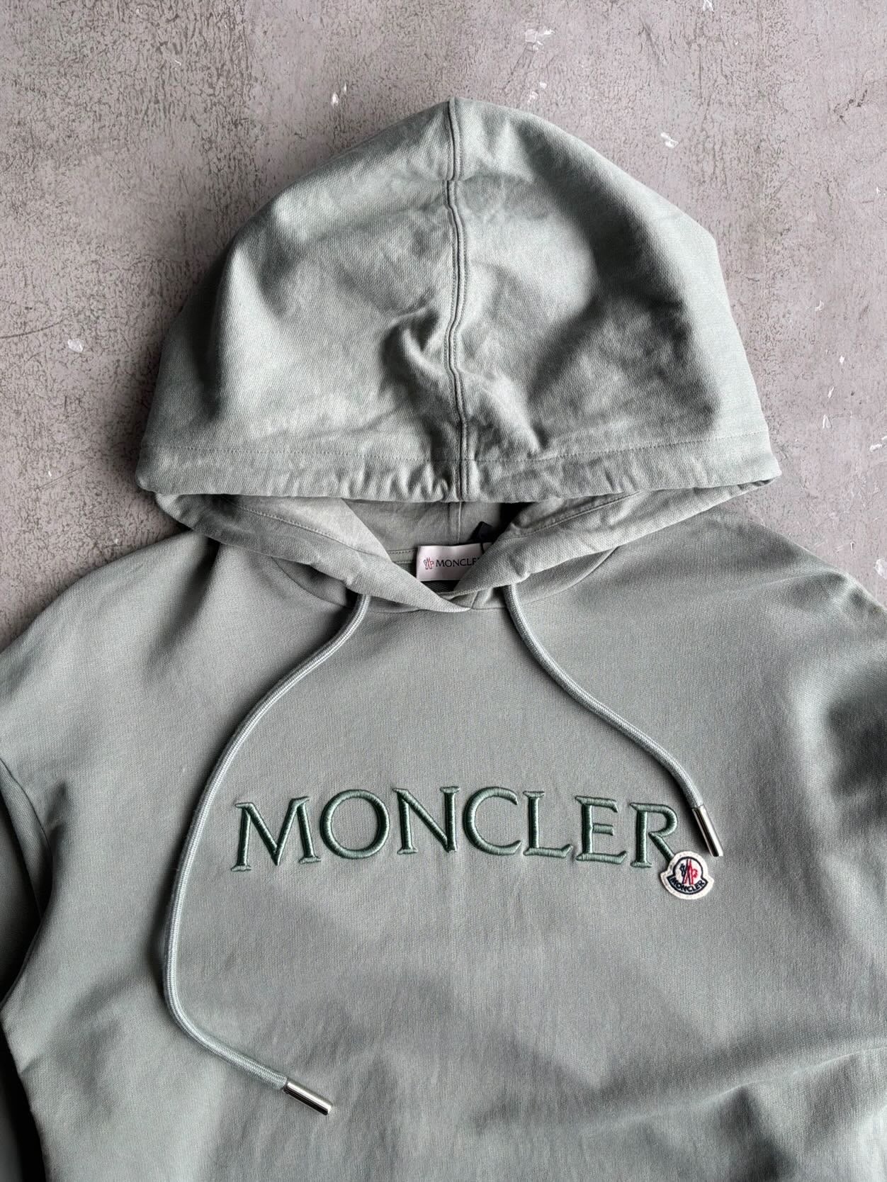 Moncler Script Pullover Hoodie